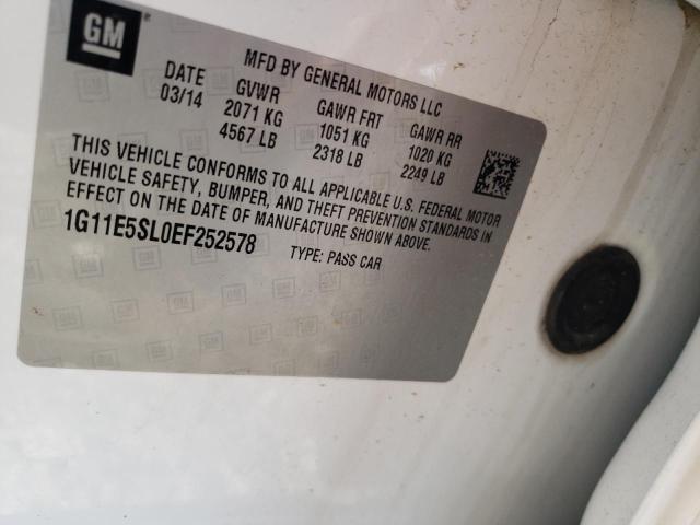 Photo 10 from auction – 2014 CHEVROLET MALIBU 2LT with VIN 1G11E5SL0EF252578