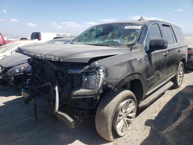 Photo 2 from auction – 2021 GMC YUKON SLT with VIN 1GKS1BKD0MR133543