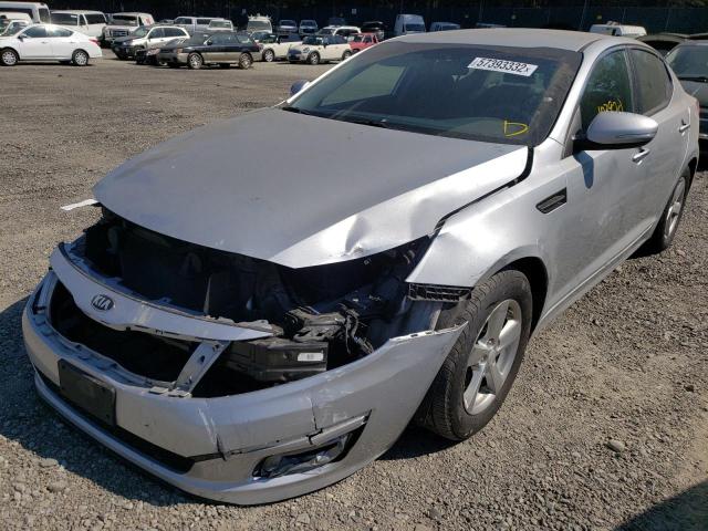 Photo 2 from auction – 2015 KIA OPTIMA LX with VIN 5XXGM4A77FG440021