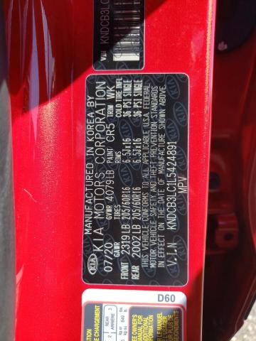 Photo 10 from auction – 2020 KIA NIRO LX with VIN KNDCB3LC1L5424891