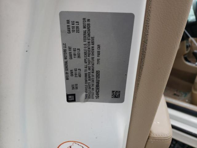Photo 10 from auction – 2010 BUICK LUCERNE CX with VIN 1G4HC5EM4AU128265