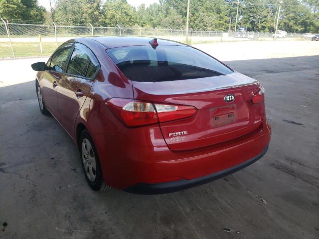 Photo 3 from auction – 2016 KIA FORTE LX with VIN KNAFK4A65G5563537