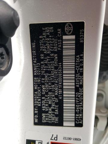Photo 10 from auction – 2013 TOYOTA CAMRY L with VIN 4T1BF1FK0DU656344