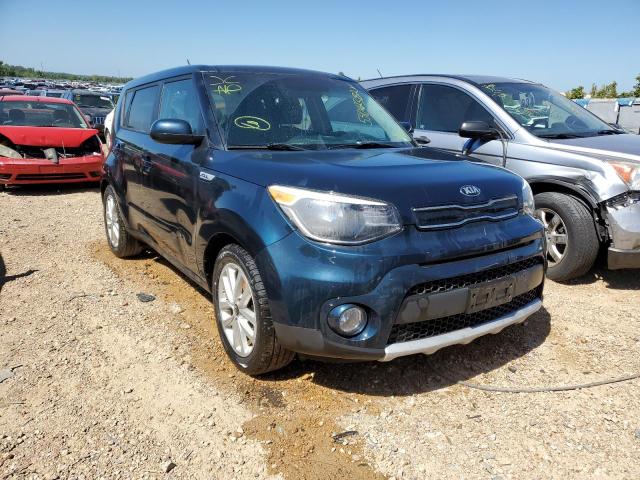 KIA SOUL + 2019 with VIN KNDJP3A5XK7643350 - Photo from auction
