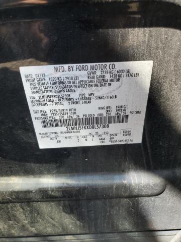 Photo 10 from auction – 2013 LINCOLN MKT with VIN 2LMHJ5FKXDBL57308