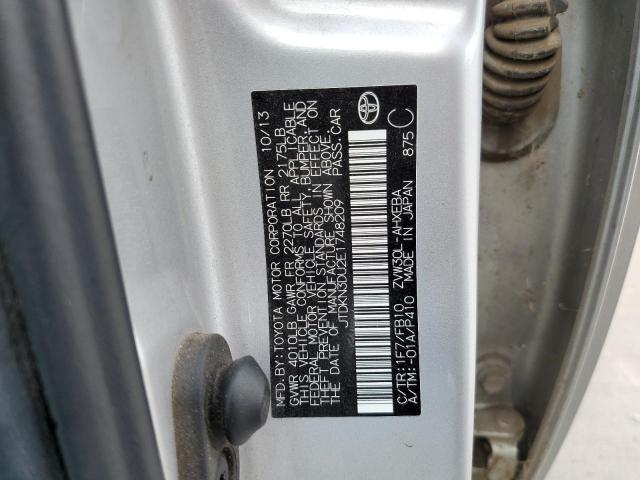 Фото 10 с аукциона – 2014 TOYOTA PRIUS с VIN JTDKN3DU2E1748209