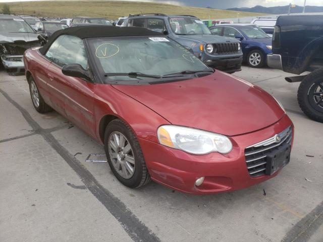 Photo 1 from auction – 2004 CHRYSLER SEBRING LI with VIN 1C3EL65R44N162587