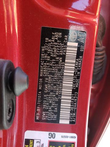 Photo 10 from auction – 2018 TOYOTA COROLLA L with VIN 2T1BURHE2JC120469