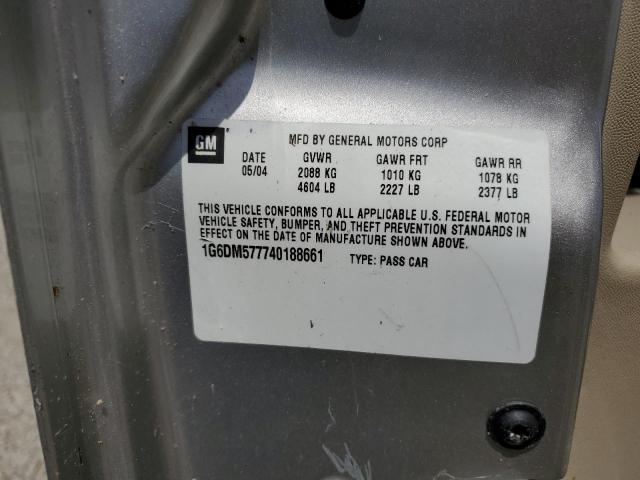 Фото 10 с аукциона – 2004 CADILLAC CT4 с VIN 1G6DM577740188661
