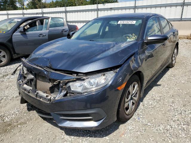 Photo 2 from auction – 2016 HONDA CIVIC LX with VIN 19XFC2F55GE024487