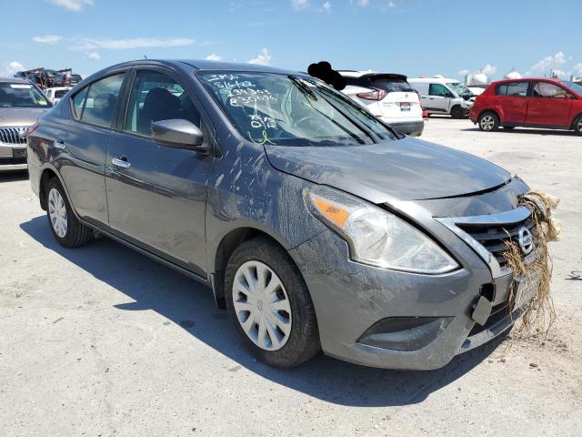 NISSAN VERSA S 2019 with VIN 3N1CN7AP1KL830076 - Photo from auction