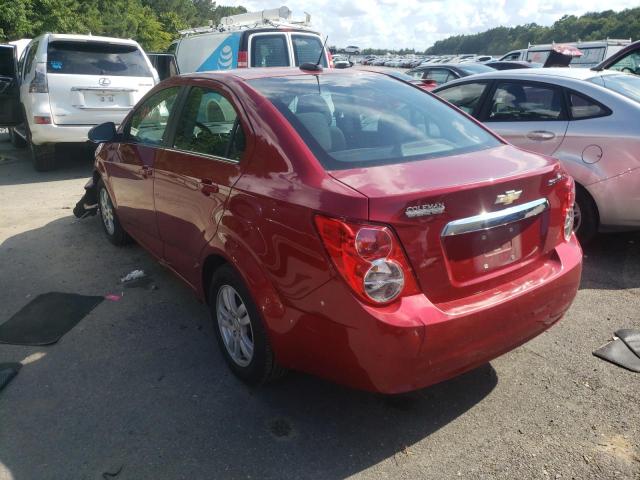 Photo 3 from auction – 2016 CHEVROLET SONIC LT with VIN 1G1JC5SH9G4174785