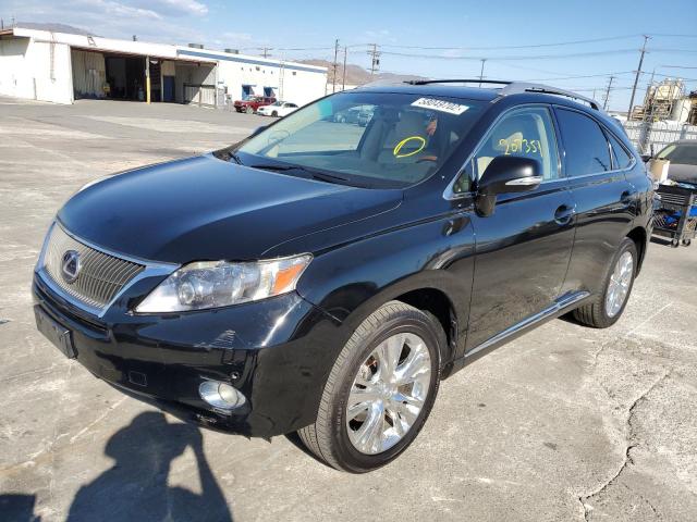 Photo 2 from auction – 2010 LEXUS RX 450 with VIN JTJBC1BA7A2019921