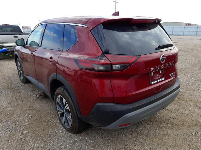 Photo 3 from auction – 2021 NISSAN ROGUE SV with VIN 5N1AT3BB5MC757438