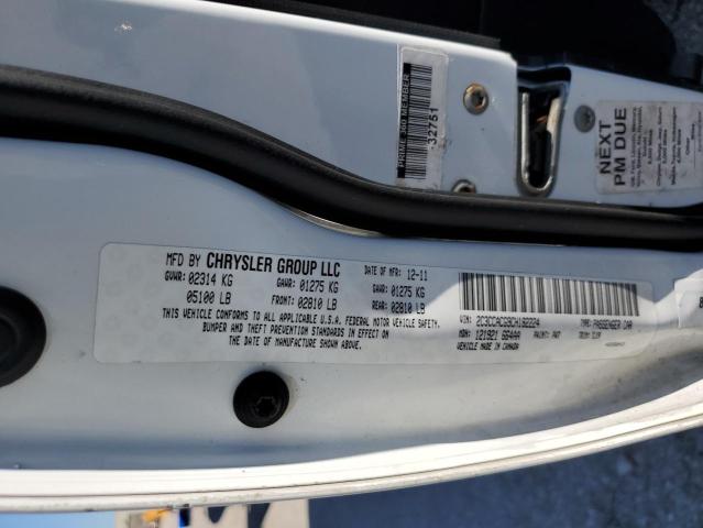 Photo 10 from auction – 2012 CHRYSLER 300 LIMITE with VIN 2C3CCACG9CH182224