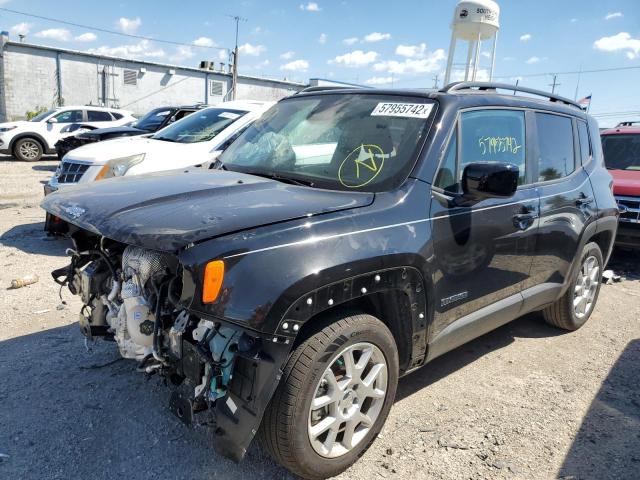 Photo 2 from auction – 2021 JEEP RENEGADE with VIN ZACNJCBBXMPN30136