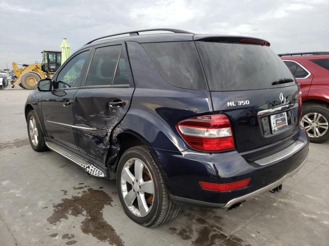 Photo 3 from auction – 2009 MERCEDES-BENZ ML 350 with VIN 4JGBB86E89A475337