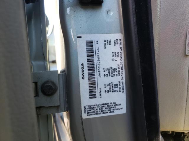 Photo 10 from auction – 2005 VOLVO XC90 with VIN YV1CZ592351208907