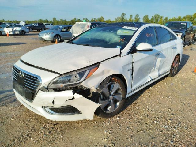 Photo 2 from auction – 2016 HYUNDAI SONATA HYB with VIN KMHE34L17GA018049