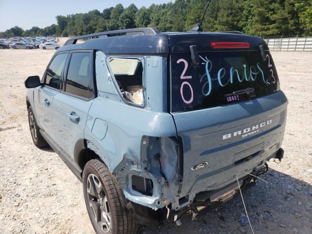 Photo 3 from auction – 2021 FORD BRONCO SPO with VIN 3FMCR9C64MRB03737