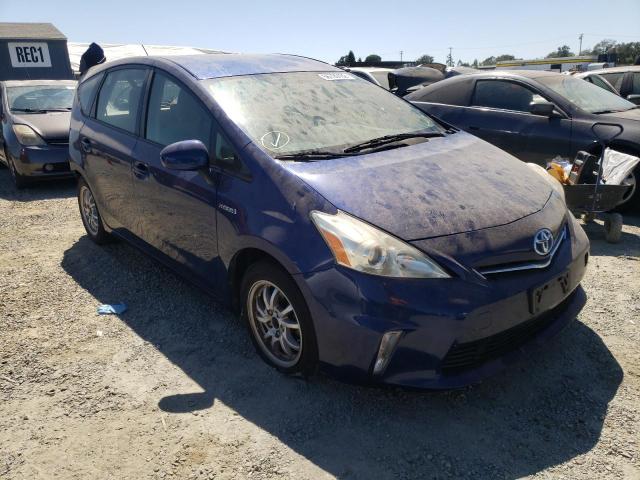 TOYOTA PRIUS V 2012 with VIN JTDZN3EU1C3111827 - Photo from auction
