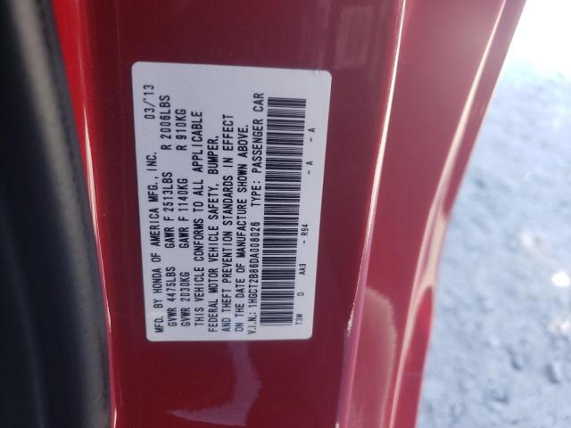 Photo 10 from auction – 2013 HONDA ACCORD EXL with VIN 1HGCT2B86DA008026