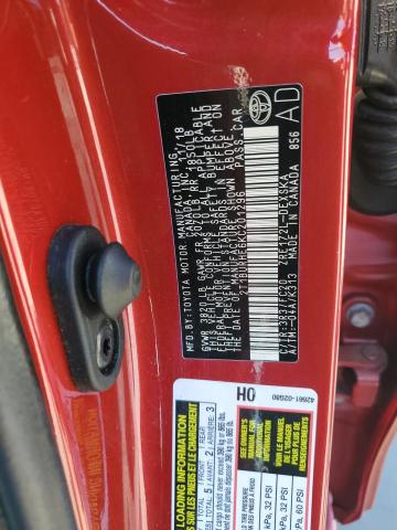 Photo 10 from auction – 2019 TOYOTA COROLLA L with VIN 2T1BURHE6KC201296