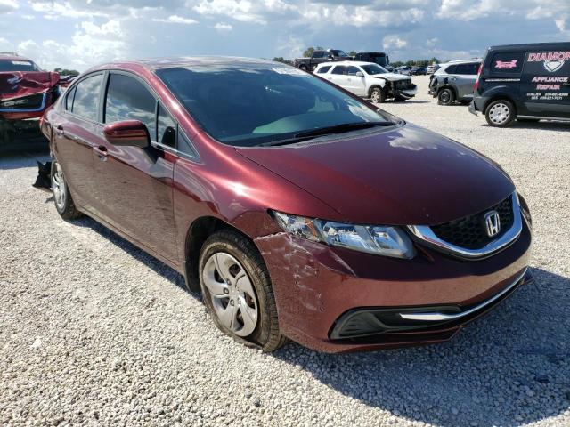 HONDA CIVIC LX 2015 with VIN 19XFB2F55FE114675 - Photo from auction