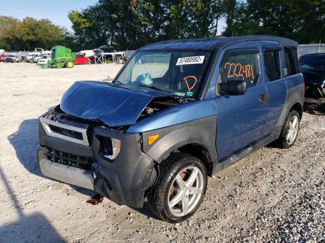 Photo 2 from auction – 2006 HONDA ELEMENT EX with VIN 5J6YH28636L005792