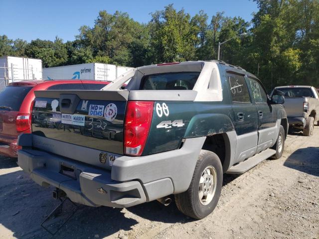 Photo 4 from auction – 2002 CHEVROLET AVALANCHE with VIN 3GNEK13T52G209803