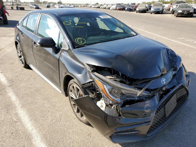 TOYOTA COROLLA SE 2020 with VIN 5YFS4RCE2LP043998 - Photo from auction