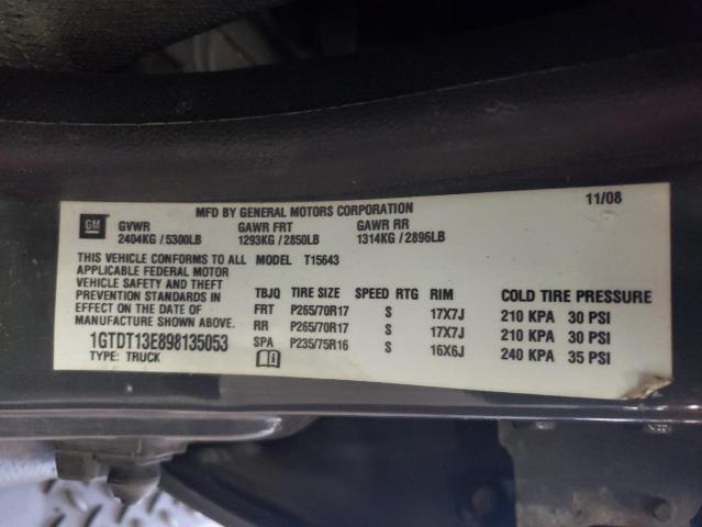 Photo 10 from auction – 2009 GMC CANYON with VIN 1GTDT13E898135053