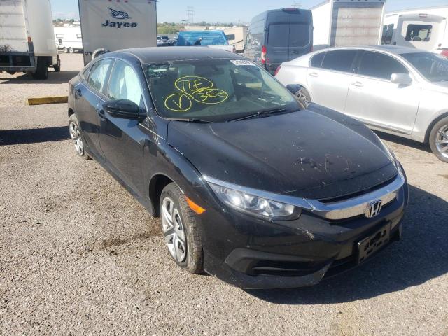 HONDA CIVIC LX 2018 with VIN 2HGFC2F58JH584355 - Photo from auction