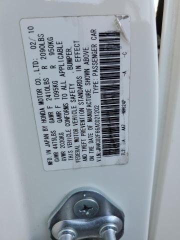 Photo 10 from auction – 2010 ACURA TSX with VIN JH4CU2F66AC021202