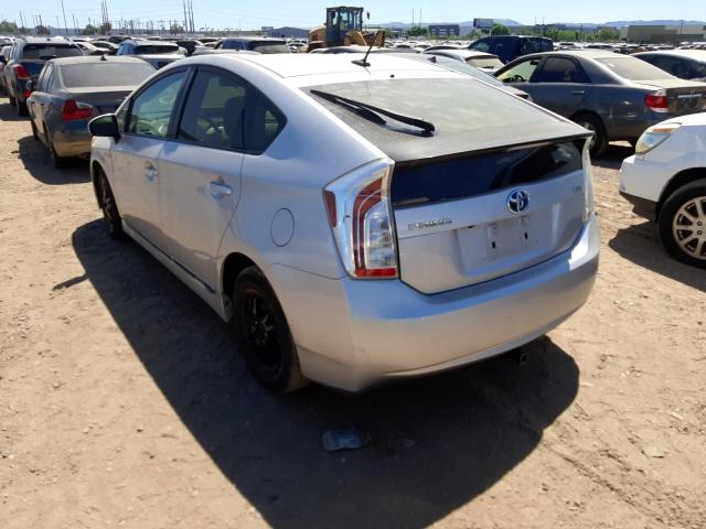 Photo 3 from auction – 2012 TOYOTA PRIUS with VIN JTDKN3DU6C5417591