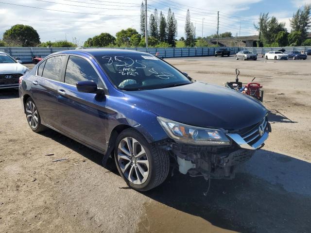 HONDA ACCORD SPO 2014 with VIN 1HGCR2F58EA018525 - Photo from auction