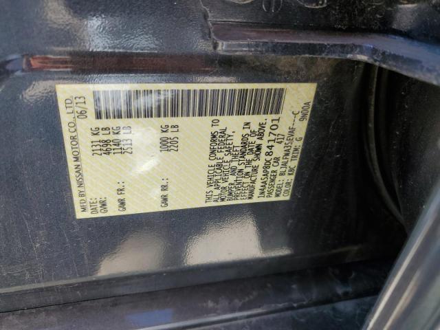 Photo 10 from auction – 2013 NISSAN MAXIMA S with VIN 1N4AA5AP8DC841701