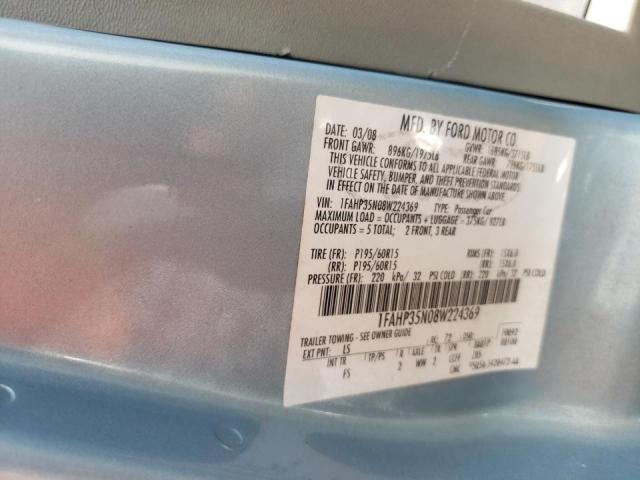 Photo 10 from auction – 2008 FORD FOCUS SE with VIN 1FAHP35N08W224369