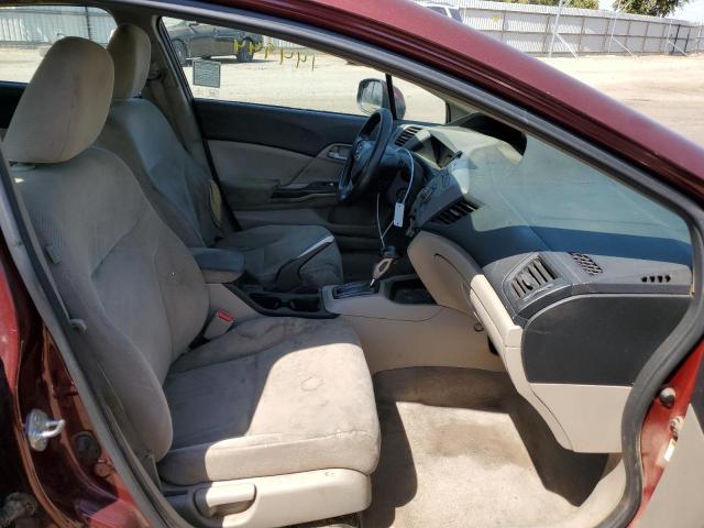 Photo 5 from auction – 2012 HONDA CIVIC LX with VIN 2HGFB2F51CH533284