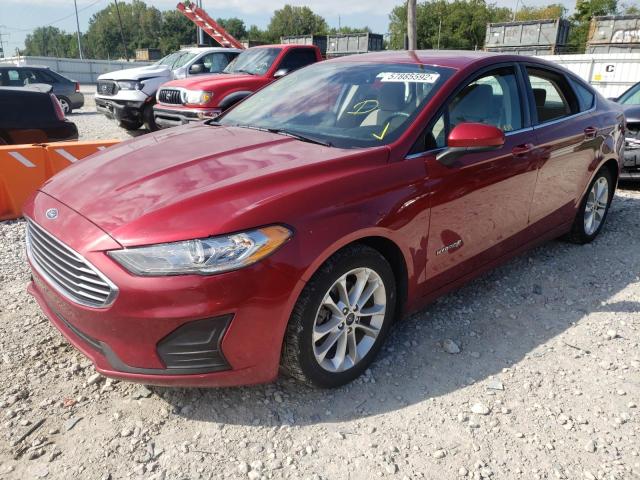 Photo 2 from auction – 2019 FORD FUSION SE with VIN 3FA6P0LU7KR241230