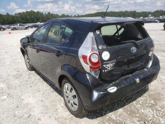 Photo 3 from auction – 2013 TOYOTA PRIUS C with VIN JTDKDTB30D1533942