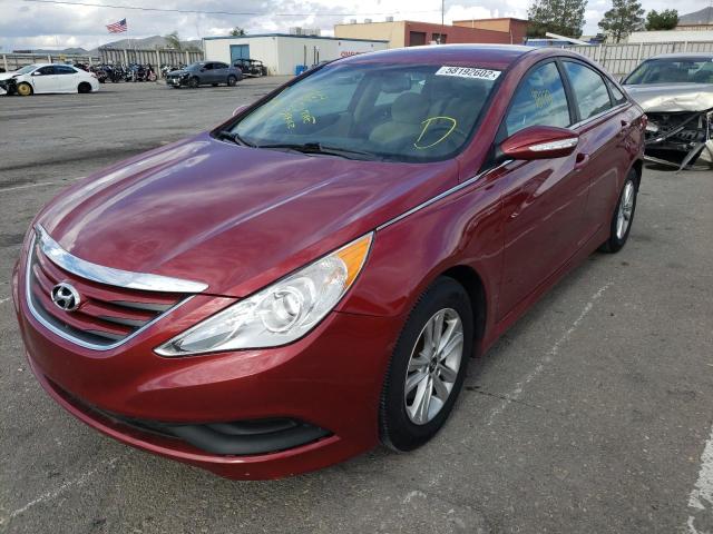 Photo 2 from auction – 2014 HYUNDAI SONATA GLS with VIN 5NPEB4AC9EH894008