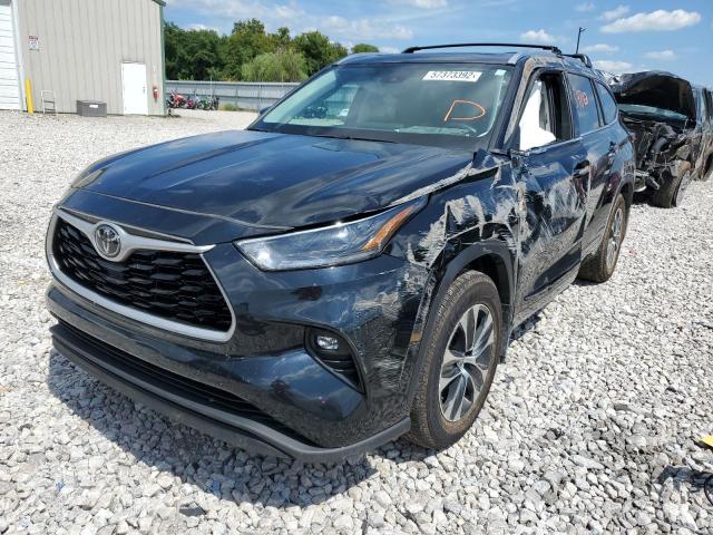 Photo 9 from auction – 2021 TOYOTA HIGHLANDER with VIN 5TDHZRBH6MS098194