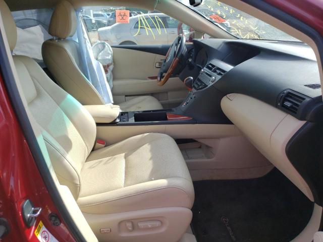 Photo 5 from auction – 2010 LEXUS RX 350 with VIN 2T2BK1BA7AC049472
