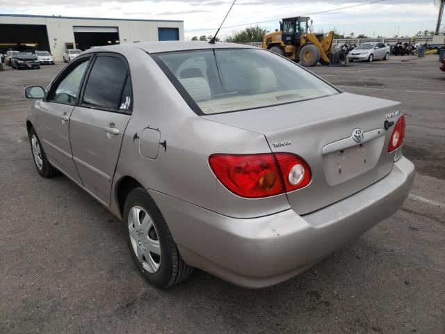 Photo 3 from auction – 2003 TOYOTA COROLLA CE with VIN 1NXBR32E73Z190140