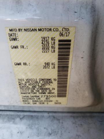 Photo 10 from auction – 2017 NISSAN ALTIMA 2.5 with VIN 1N4AL3AP8HC279500