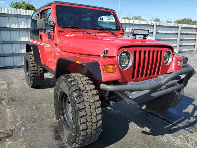 JEEP WRANGLER / 1999 with VIN 1J4FY19S5XP466967 - Photo from auction