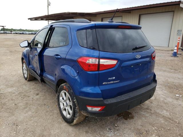 Photo 3 from auction – 2021 FORD ECOSPORT S with VIN MAJ3S2GEXMC451919