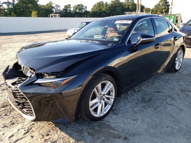 Photo 2 from auction – 2021 LEXUS IS 300 with VIN JTHC81F24M5044563