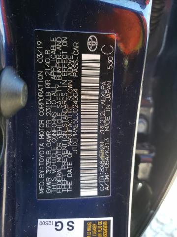 Photo 10 from auction – 2020 TOYOTA COROLLA LE with VIN JTDEPRAE5LJ024504